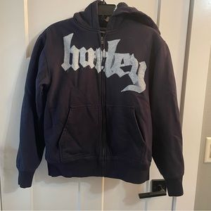 Hurley lined zippered sweatshirt 14/16